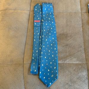 BULGARI Blue Men’s Neck Tie
